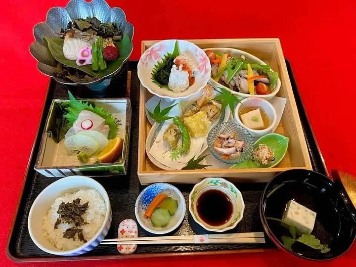 #沢渡新茶御膳#料亭濱長ランチ #沢渡大福