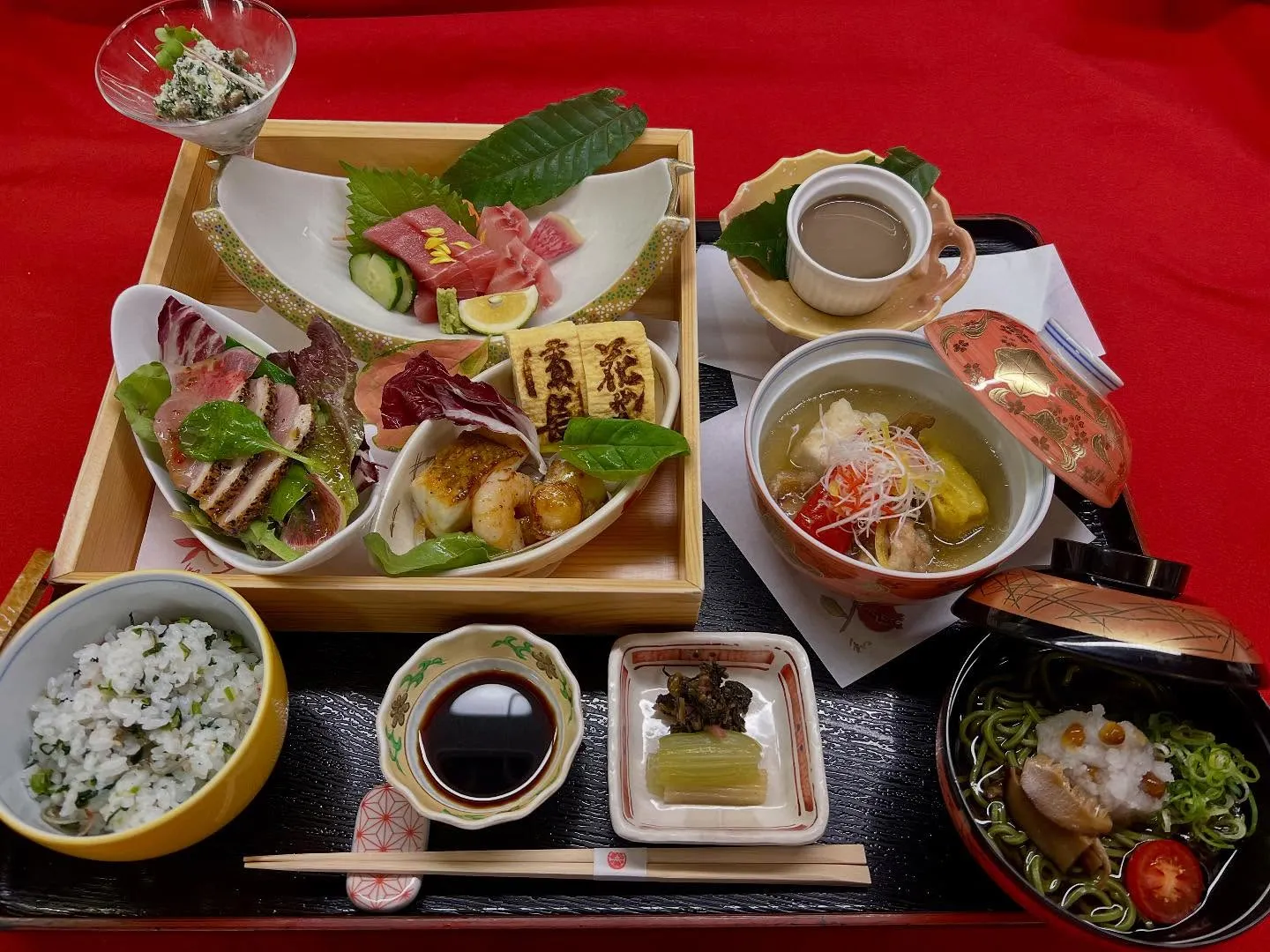 #濱長花神楽御膳　#料亭濱長  #ランチタイム　#よっ！濱長...
