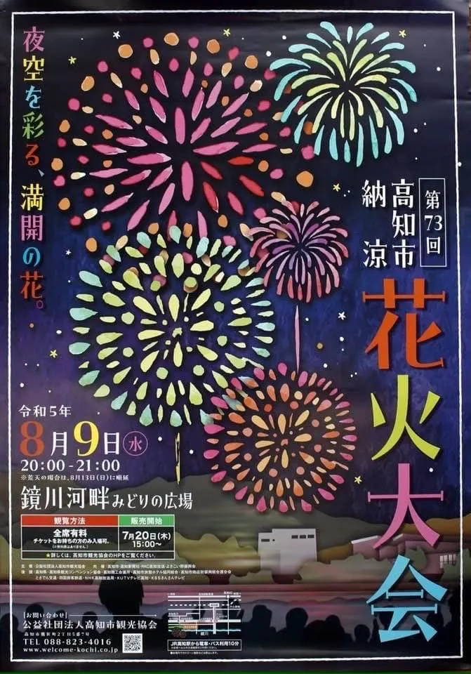 納涼花火大会 in 濱長